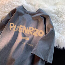 批发2026新款短袖<b class='q'>t</b><b class='q'>恤</b>男ins潮牌欧美嘻哈风宽松圆领打底衫上衣夏季