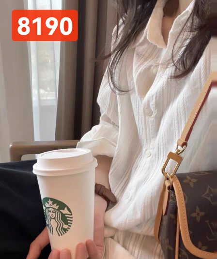 세로 줄무늬 자카드 느긋한 바람 셔츠 여성 봄 여름 한국 스타일 루즈핏 품격 출퇴근 다용도 캐주얼 맨위