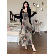 批发实拍现现~大码女装2025夏季新款内搭吊带裙<b class='q'>胖</b><b class='q'>mm</b><b class='q'>气质</b>高级感连衣裙