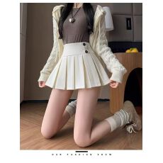 批发<b class='q'>高腰</b>a字裙JK百褶裙设计感短裙新款<b class='q'>半身裙</b>夏季女包臀辣妹裙子