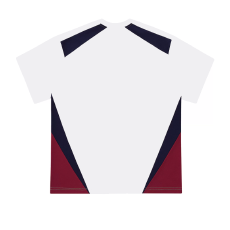 批发【32支双纱】美式复古拼接撞色短袖<b class='q'>t</b><b class='q'>恤</b>男女潮牌宽松情侣运动风