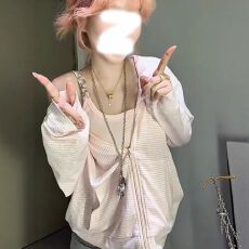 批发原版懒棉面料韩系粉色条纹连帽防晒外套女夏季宽松薄款开衫上衣