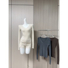 批发Xzichic精致修身毛衫长袖<b class='q'>针织衫</b>女气质V领绵羊毛<b class='q'>打底衫</b>上衣秋冬