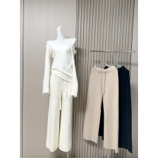 批发<b class='q'>莫代尔</b>毛绒内里发热裤加绒毛织裤