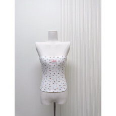 批发JMSHOP Miu系热恋1.0 纯欲<b class='q'>修身</b>抹胸上衣女仿亚麻坎肩针织<b class='q'>小外套</b>