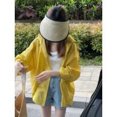 批发非实拍不减 高级感连帽<b class='q'>防晒衣</b>外套女薄款小个子休闲减龄衬衫上衣