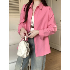 批发实拍不减 polo领衬衫外套春<b class='q'>夏</b>新款防晒衬衣宽松休闲开衫长袖上衣