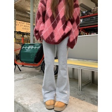 批发实拍实价 新款<b class='q'>韩版</b>高腰休闲显瘦百搭加绒加厚阔腿卫<b class='q'>裤</b>喇叭<b class='q'>裤</b>