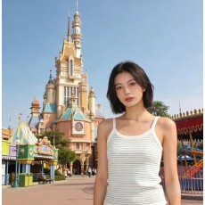 批发<b class='q'>条纹</b>吊带背心女2026夏韩版西装内搭修身无袖外穿上衣<b class='q'>打底衫</b>