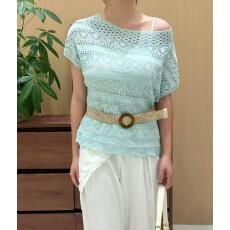 批发韩系慵懒松弛感镂空针织罩衫夏季薄款<b class='q'>宽松</b>显瘦蝙蝠袖洋气百搭上衣