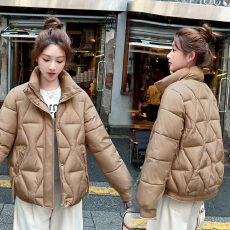 批发实拍大码棉服<b class='q'>胖妹妹</b>冬季新款韩版宽松加厚面包服小个子棉衣