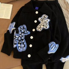 批发韩国东大门半边绒秋冬季睡衣女加厚保暖可外穿<b class='q'>明星</b>同款时尚家居服