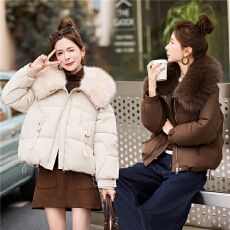 批发实拍大码棉服胖妹妹冬季新款韩版宽松加厚面包服小个子棉衣
