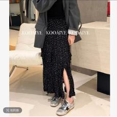 批发早春新款复古时尚宽松百搭休闲碎花裙