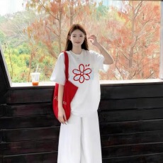 批发外贸跨境 韩国东大门100%纯棉高街减龄个性<b class='q'>欧美</b>韩系印花短袖<b class='q'>T</b><b class='q'>恤</b><b class='q'>女</b>