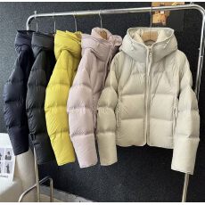 批发泡芙连帽羽绒服女2026冬季新款小个子短款棉衣保暖高级感正流行