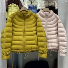 批发泡芙排骨羽绒服<b class='q'>女</b>短款2026新款韩版宽松小个子冬季厚外套