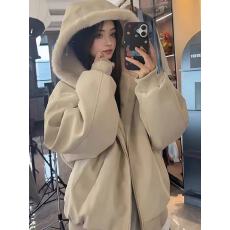 批发原版面料荔枝皮美式连帽座山雕皮衣外套棉服男女冬季加厚毛领棉衣