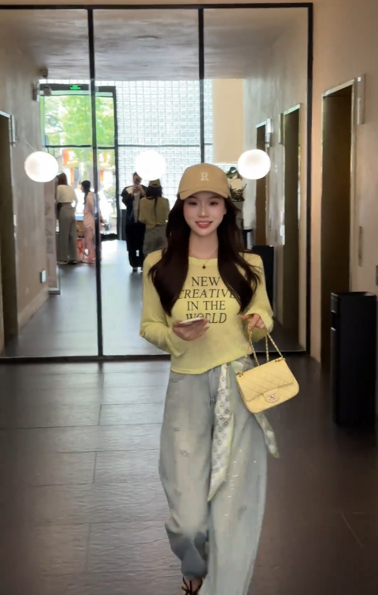 옳고 그름 여름 알파벳 뒤로 비틀림 홀로우 아웃 슬림해 보이는 차가운 긴팔 자외선 차단