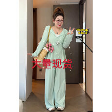 批发防晒一夏~收腰显瘦外套<b class='q'>长裤</b>套装
