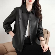 批发秋装短款皮衣外套女2026新款今年流行爆款高级感洋气夹克上衣
