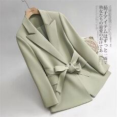 批发2026 Small mmuter Black Lace-up Suit Fried Sreet Women's Kor