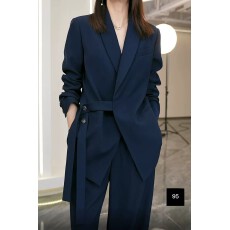 批发2026春秋新款特<b class='q'>大码</b>女装胖妹m套装宽松显瘦外套西装阔腿裤两件套