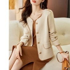 批发小香风外套女秋冬2026新款爆款<b class='q'>设计</b>感小众温柔风韩系毛衣开衫春秋
