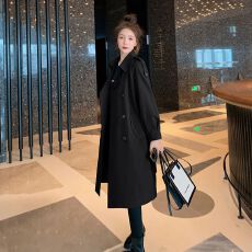 批发气质薄风衣女中长款2026春秋装新款韩版<b class='q'>显瘦</b>夹克上衣宽松大衣<b class='q'>外套</b>