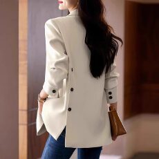 批发<b class='q'>女士</b>小西装外套气质<b class='q'>西服</b>2026年春秋装新款小个子爆款女装休闲上衣