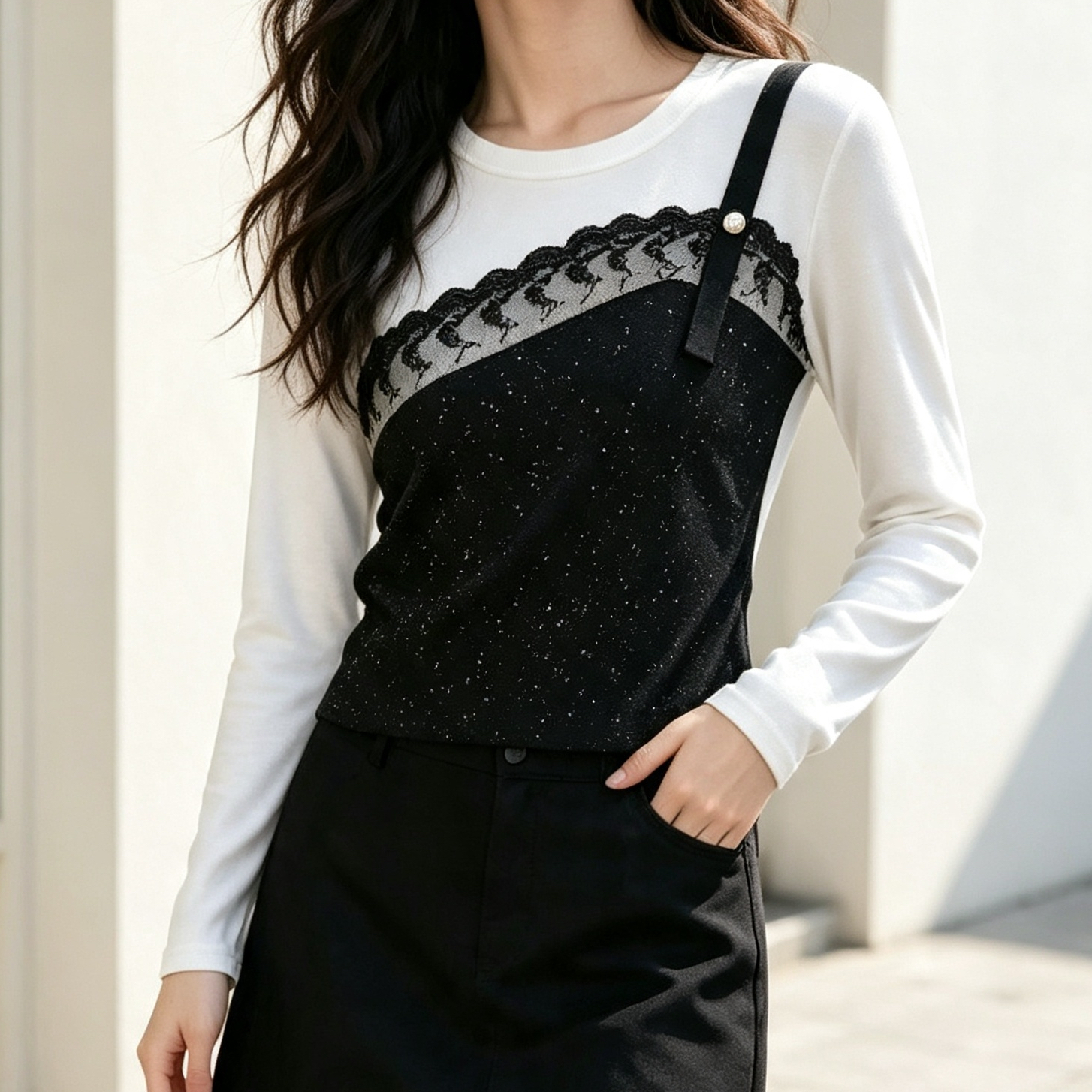 BY33516# 春秋设计感蕾...