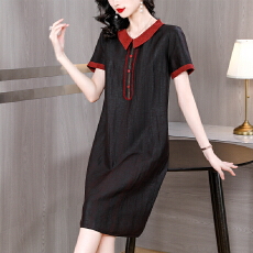 批发真丝杭州高端<b class='q'>连衣裙</b>夏2026新款<b class='q'>桑蚕丝</b>时尚<b class='q'>连衣裙</b>妈妈