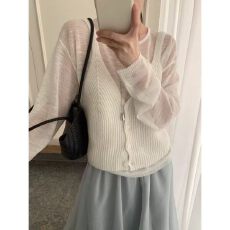 批发绝美巨好看的针织吊带叠穿打底衫两件套女春季新款韩系chic套装潮