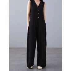 批发2026夏季韩版高冷气质款纯色V领<b class='q'>长</b>款无袖针织开衫连衣裤裙