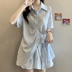 批发2026夏季新款<b class='q'>大码</b>胖mm时尚气质韩版百搭简约休闲显瘦减龄女士套装