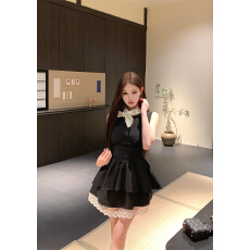 批发实拍～法式富家千金重工<b class='q'>连衣裙</b>女<b class='q'>夏</b>季新款小香风A字公主蛋糕裙子