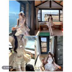 批发瑞茜·威瑟斯 古堡花园 春夏甜美<b class='q'>可爱</b>风上衣半裙洛丽塔