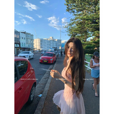 批发【CloudSweet3/15 20:00】人鱼抹胸自带柔美仙气手工抽皱抹胸上衣