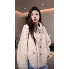 批发SOURWZZI/所姿新款双面穿冬季<b class='q'>时尚</b>休闲轻奢女士羊毛外套