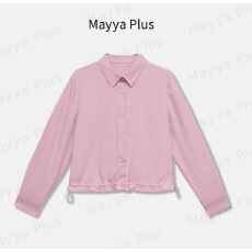 批发甜酷衬衫Mayya Plus麦芽定制缤纷系气质显瘦衬衣