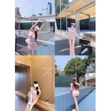 批发天鹅er 轻氧少女显瘦时尚套装