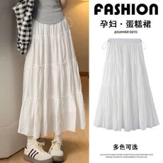 批发现 孕妇<b class='q'>半身裙</b>夏新款高腰显瘦a<b class='q'>字</b>中长款春夏蓬蓬<b class='q'>裙</b>芭蕾蛋糕<b class='q'>裙</b>
