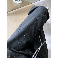 批发满天星亮片弯刀休闲裤女春夏新款<b class='q'>大码</b>胖mm宽松显瘦慵懒风阔腿裤子