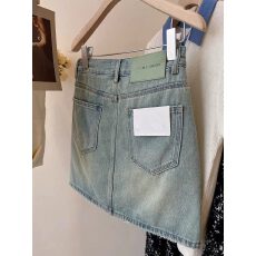 批发大码<b class='q'>牛仔</b>短裙女夏薄款胖mm<b class='q'>高腰</b>宽松显瘦阔腿卷边五分中裤a字热裤