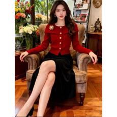 批发法式斗篷<b class='q'>针织</b><b class='q'>上衣</b>女秋冬季高端巨好看独特漂亮气质小香风毛衣外套