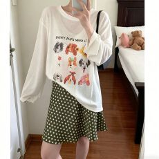 批发65%棉 雪花棉2026<b class='q'>新款</b>百搭辣妹长袖T恤上衣防晒<b class='q'>打底衫</b>罩衫透气