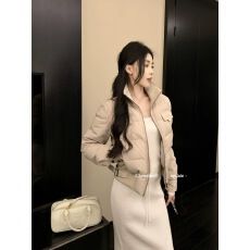 批发「柔光盾甲」加购螺纹拼接羽绒