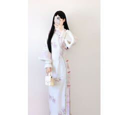 批发加绒加厚【雪里娇】旗袍新款改良2025中式修身冬季国风气质连衣裙