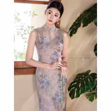 批发古法气质<b class='q'>旗袍</b>2026<b class='q'>新款</b>改良年轻款新中式棉麻无袖上班可穿连衣裙