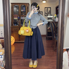 批发韩系春秋季穿搭慵懒风长袖针织衫2025新款显瘦套装裙秋冬两件套装